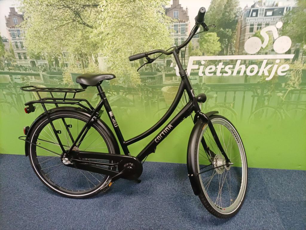Fietshokje Raaks: Cortina U1, Raaks Fietsen, Versnellingen, Parallelweg 35 Beverwijk, Info@raaksfietsen.nl