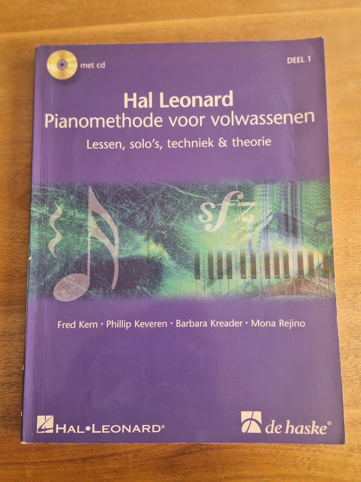 Hal Leonard Pianomethode voor volwassenen - Deel 1 met CD, Gebruikt, Klassiek, Les of Cursus, Ophalen of Verzenden