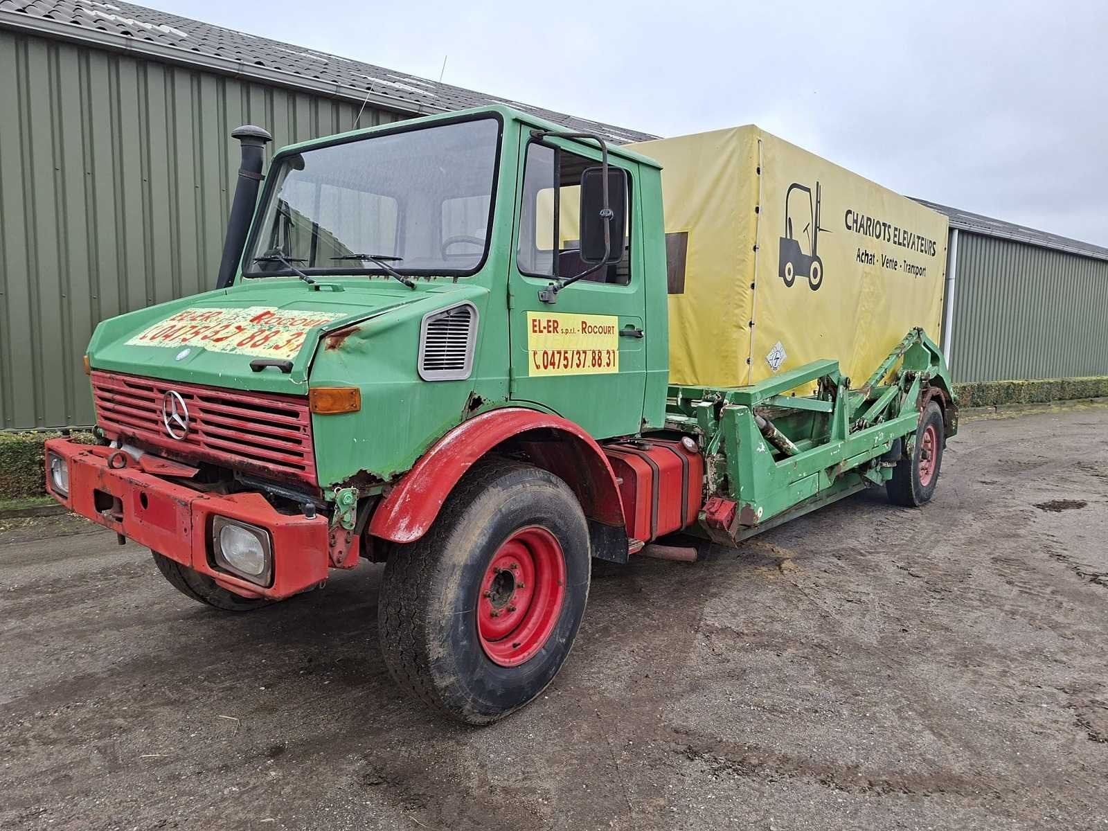 Unimog - Ruthmann - Vrachtwagen, Overige merken, Overige brandstoffen, Bedrijf, Te koop