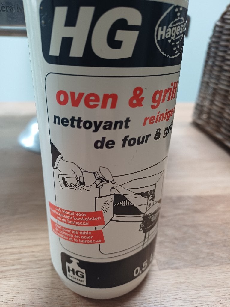 NIEUW: HG oven & grill reiniger 500 ml, Ophalen of Verzenden, Schoonmaakmiddel