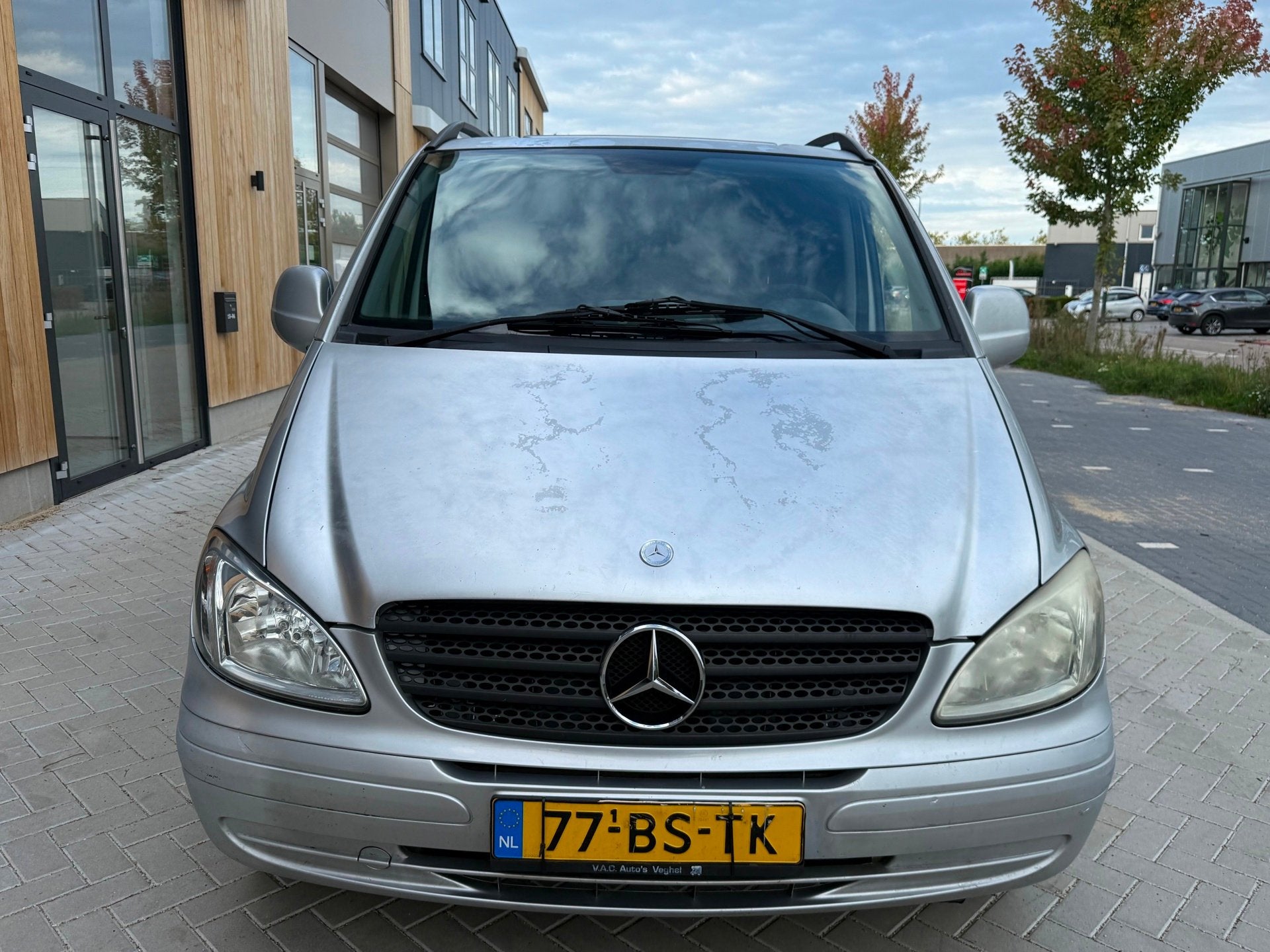 Mercedes-Benz Vito 111 CDI 320 Lang (bj 2005) AIRCO|APK:03-2, Auto's, Gebruikt, 4 cilinders, Bedrijf, Grijs