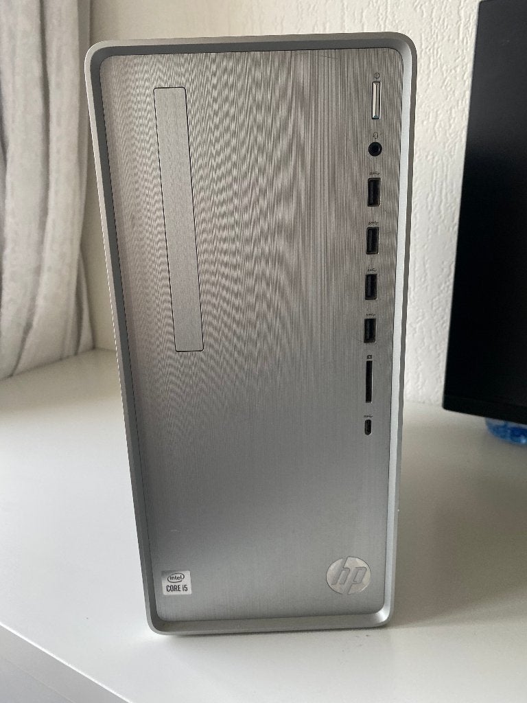 HP Pavilion Desktop - TP01-1550nd, 256 GB SSD + 1 TB HDD, 2 tot 3 Ghz, 8 GB, Ophalen of Verzenden