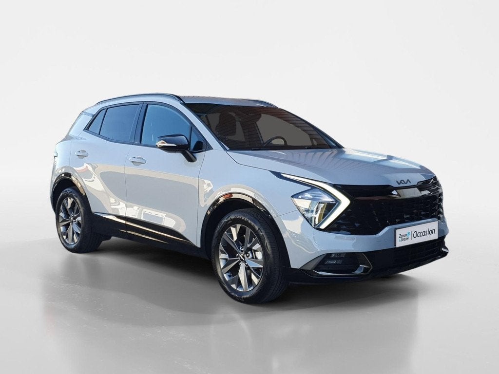Kia Sportage 1.6T Hybrid Dark Edition | Trekhaak | Lederen b, Auto's, Kia, 12 maanden, Gebruikt, Euro 6, 4 cilinders