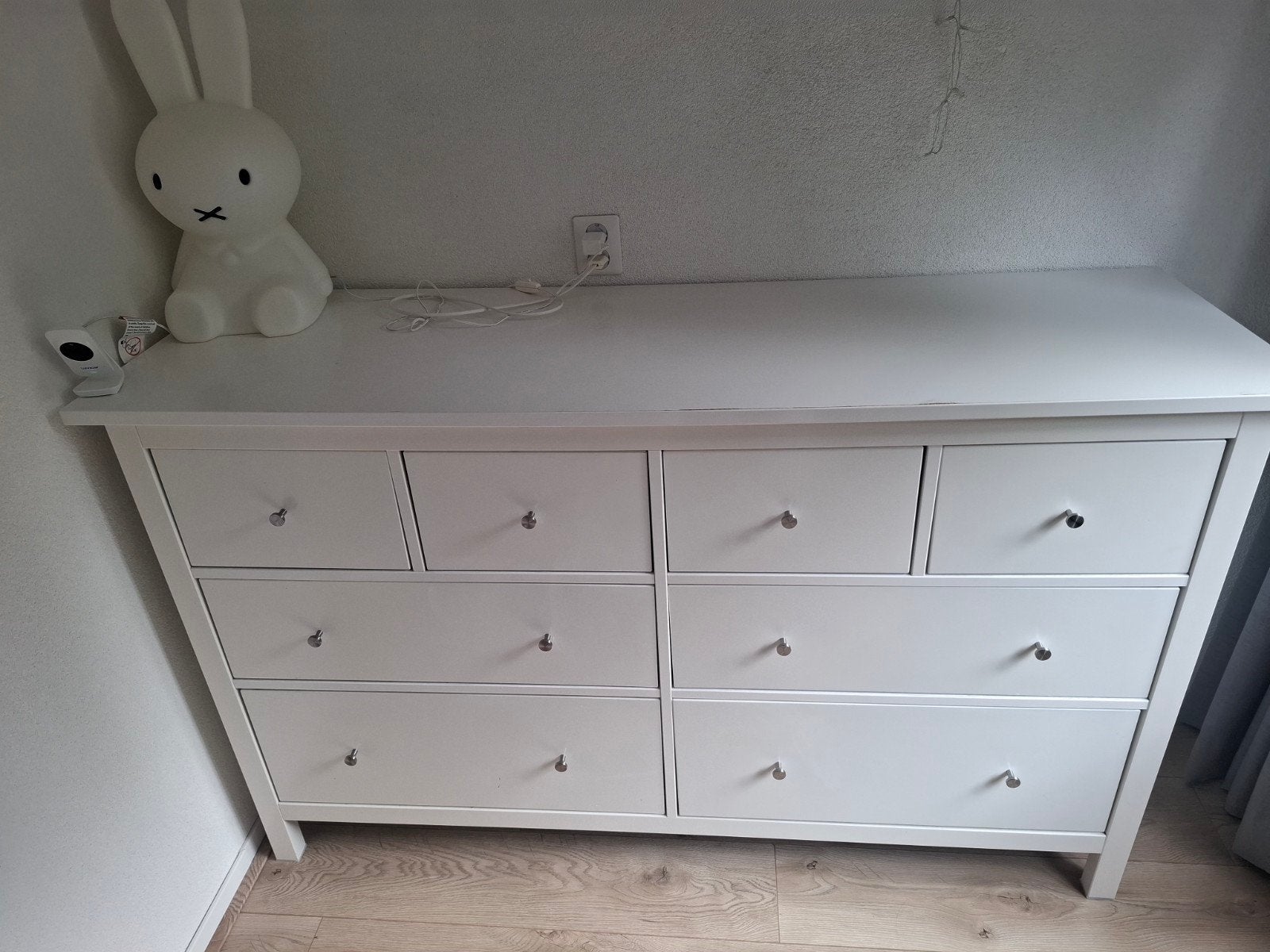 Witte IKEA Hemnes kast, Huis en Inrichting, Kasten | Ladekasten, Ophalen, Gebruikt, 5 laden of meer, 100 tot 150 cm