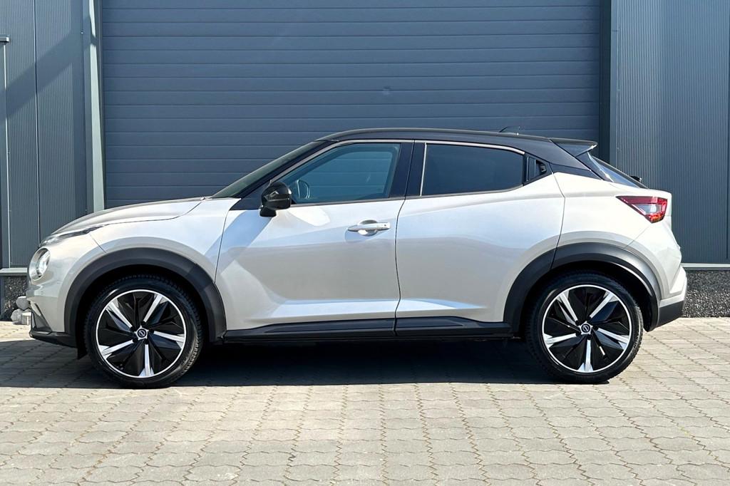 Nissan Juke 1.6 Hybrid N-Design 360 CAMERA ACC LED KEYLESS 1, Auto's, Nissan, 1300 kg, Gebruikt, 4 cilinders, Met garantie (alle)
