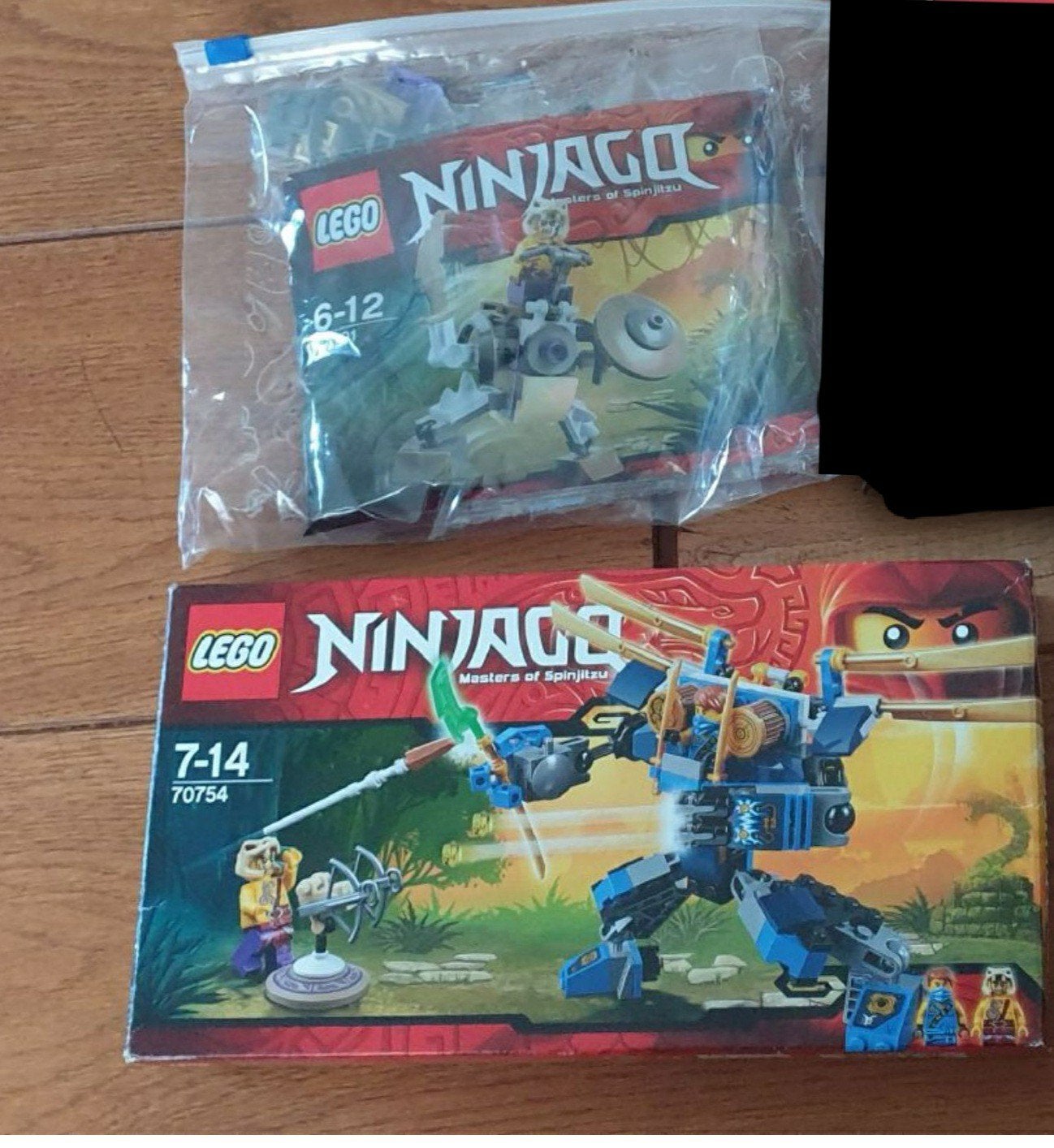 Lego Ninjago 2 setjes met dekbedovertrek, Ophalen, Zo goed als nieuw