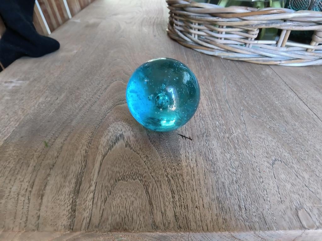 Grote blauwe knikker - Big Papa Knikker, Hobby en Vrije tijd, Overige Hobby en Vrije tijd, Gebruikt, Ophalen of Verzenden