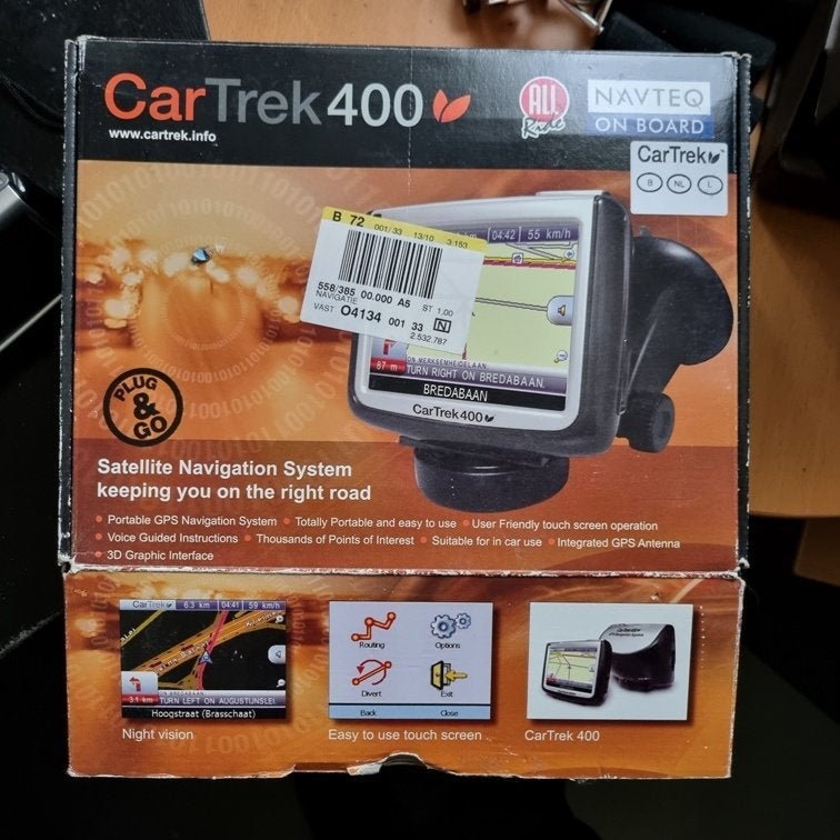 Cartrek 400 navigatie, diverse, Auto diversen, Autonavigatie, Ophalen of Verzenden, Gebruikt