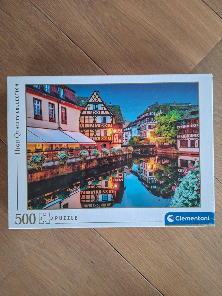 Clementoni Legpuzzel 500 stukjes - Venetië, Ophalen of Verzenden, 500 t/m 1500 stukjes, Zo goed als nieuw, Legpuzzel