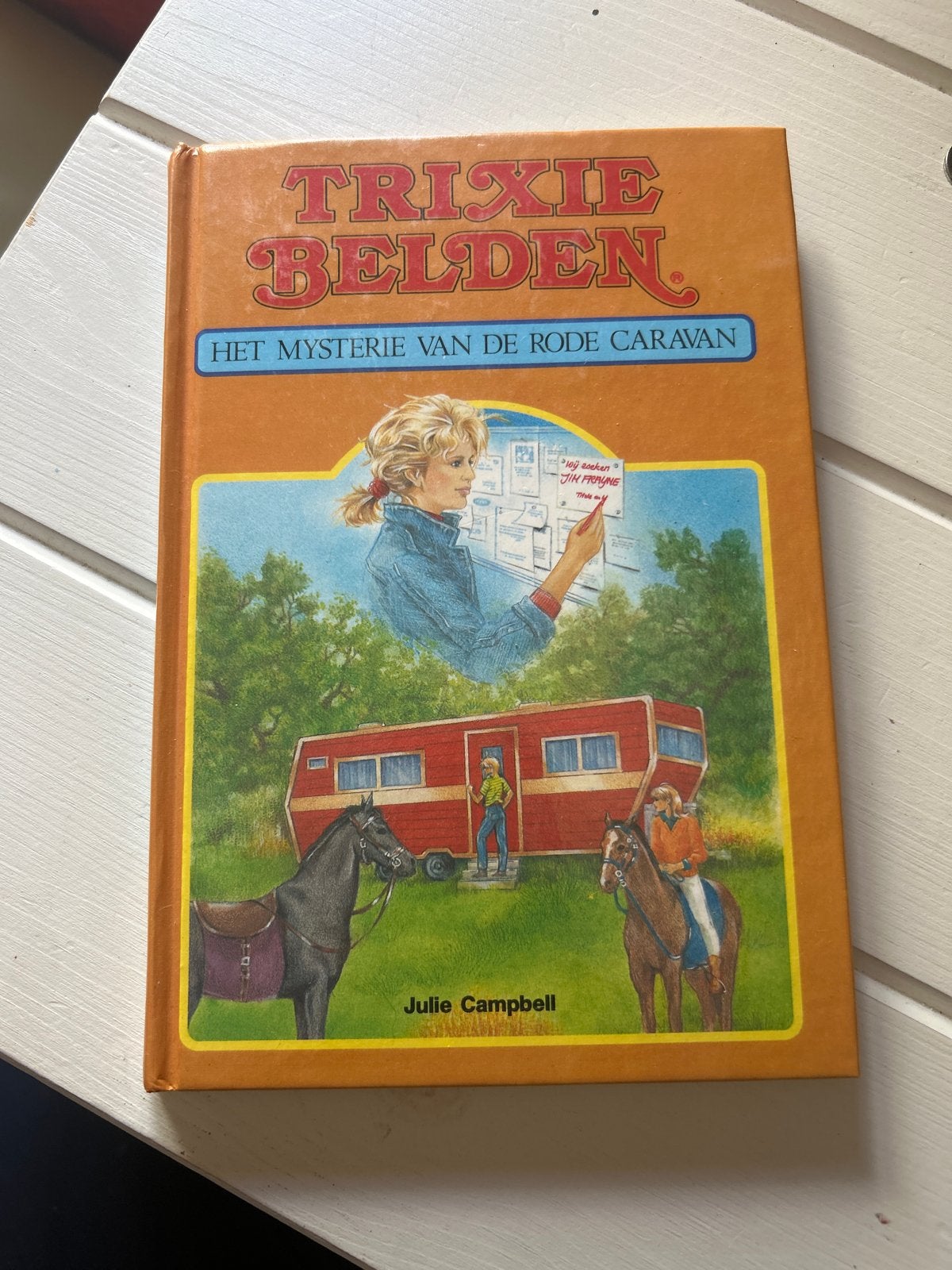 Trixie Belden: Het Mysterie van de Rode Caravan, Ophalen of Verzenden, Gelezen, Fictie