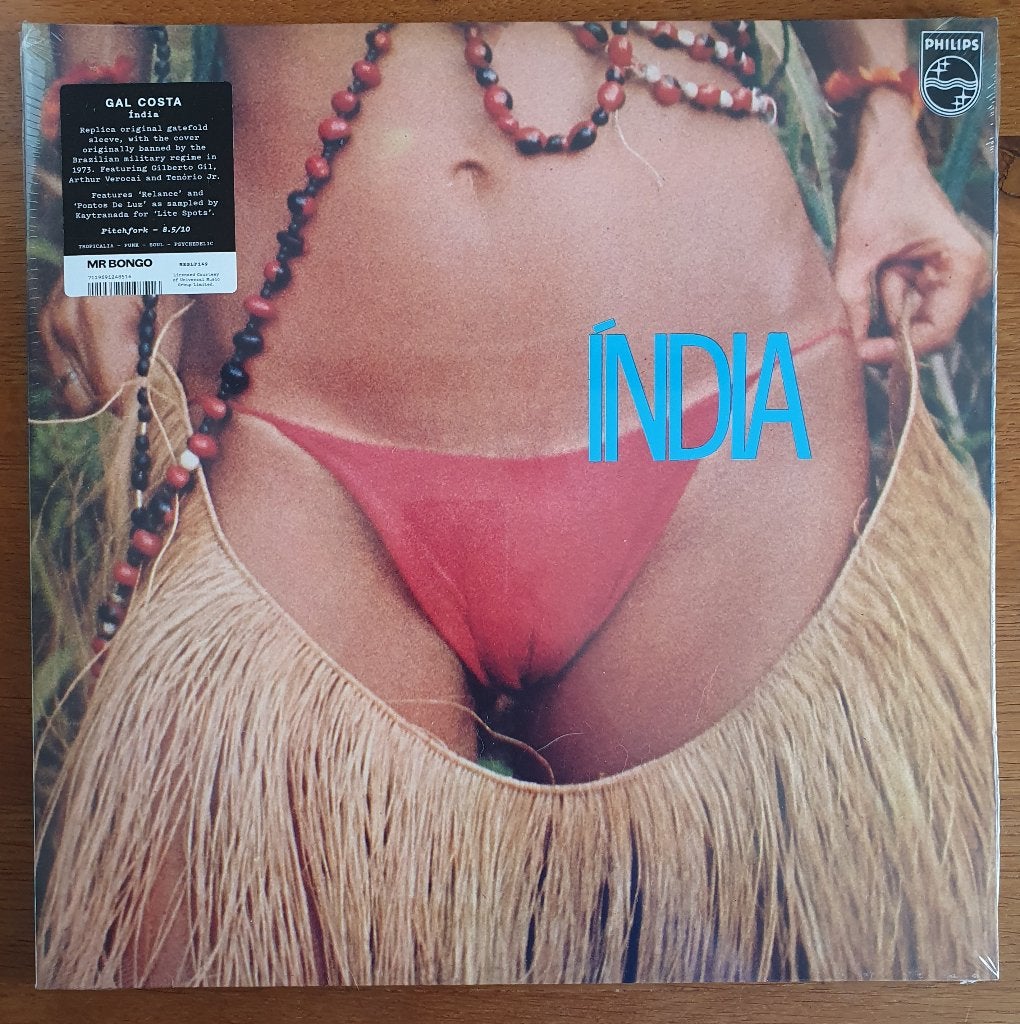 Gal Costa - India (LP - reissue), LP, Gatefold hoes, Ophalen of Verzenden, 12 inch