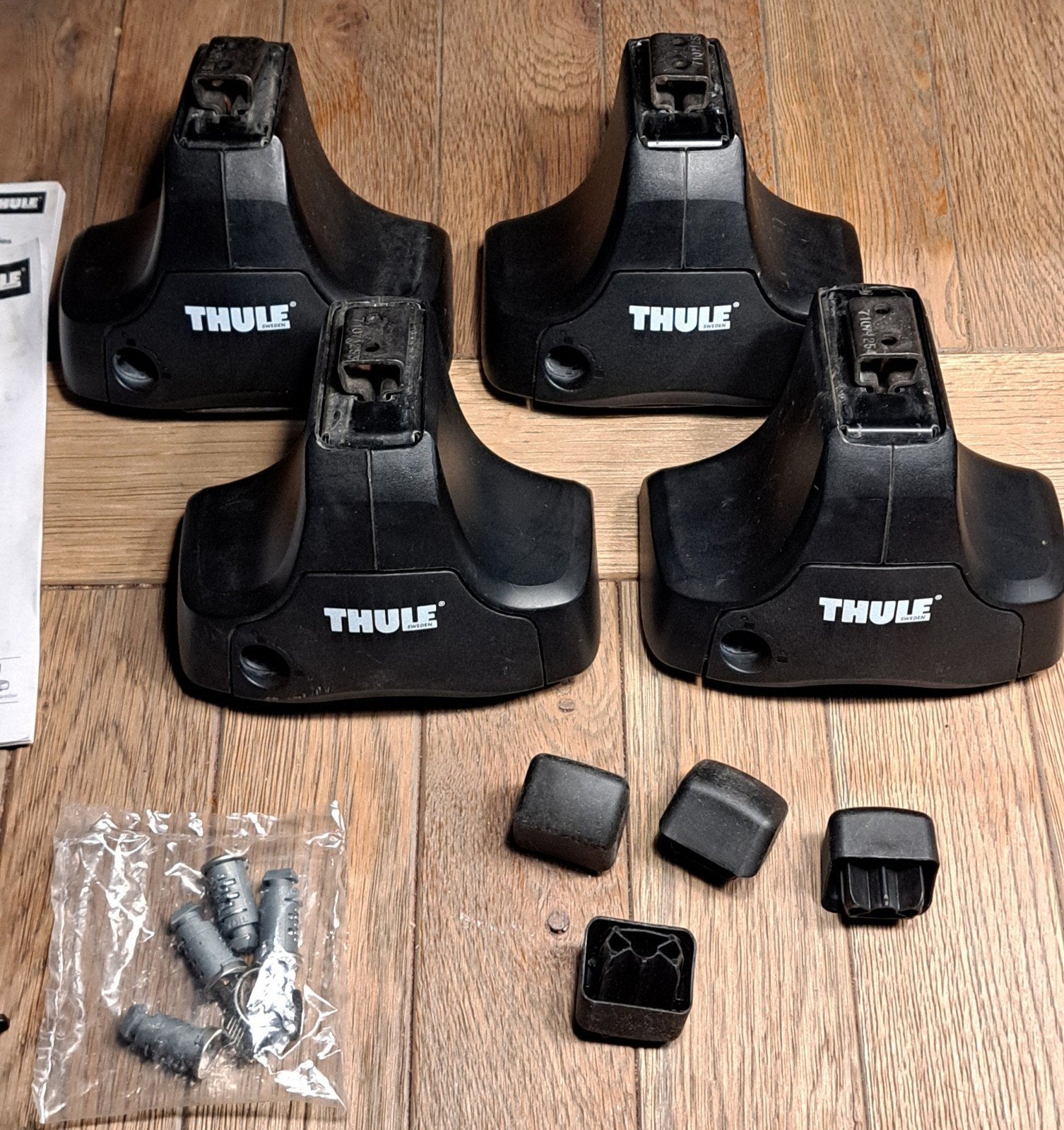Thule Rapid System 754 dakdrager voetenset, Auto diversen, Ophalen of Verzenden, Gebruikt