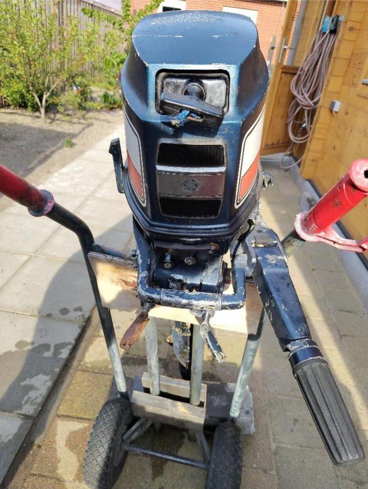 Yamaha 12A pk buitenboordmotor, Doe-het-zelf en Verbouw, Motoren, Ophalen, Gebruikt, Benzinemotor, 1800 rpm of meer