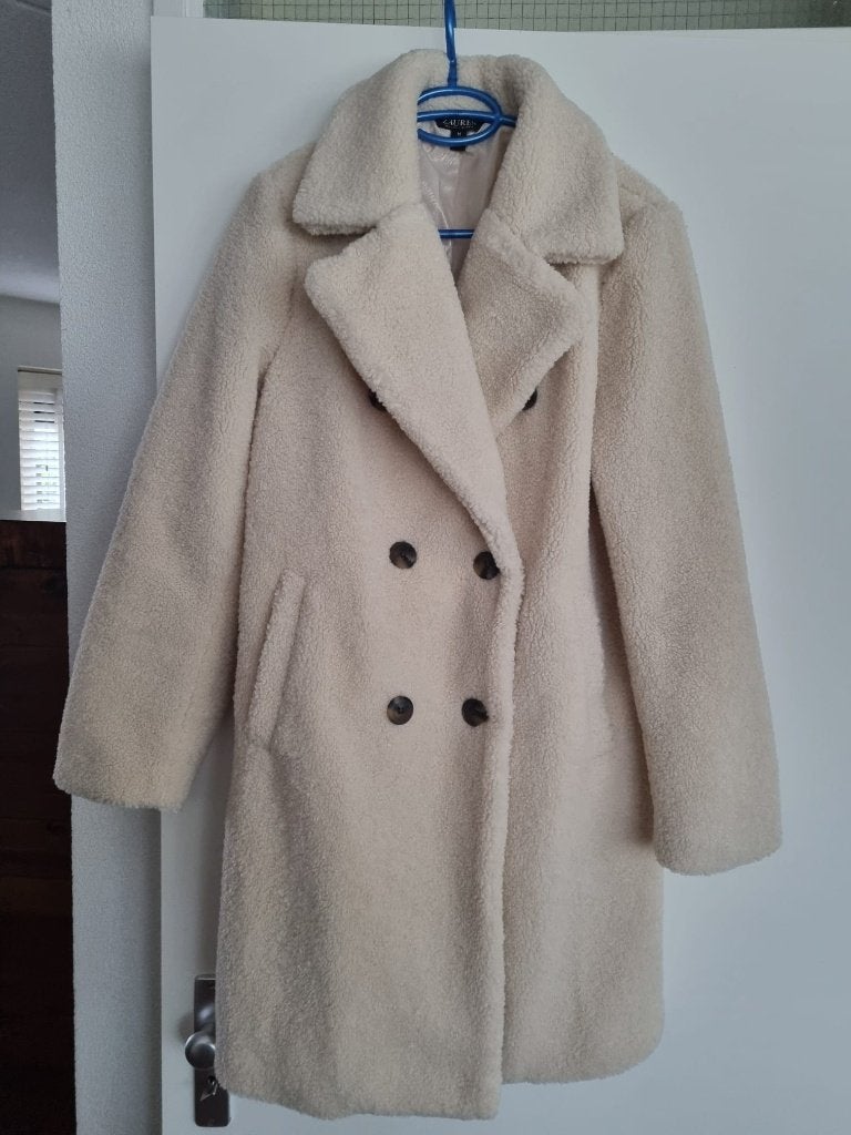 Ralph Lauren (origineel) teddy winterjas dames maat M, Kleding | Dames, Beige, Zo goed als nieuw, Ralph Lauren, Ophalen