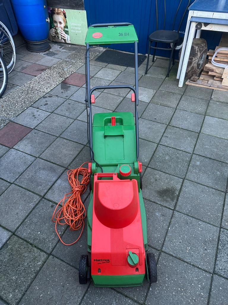 Brill 36 EH Elektrische Grasmaaier - Goede Staat, Tuin en Terras, Grasmaaiers, Ophalen, Cirkelmaaier, Gebruikt, Elektrische grasmaaier