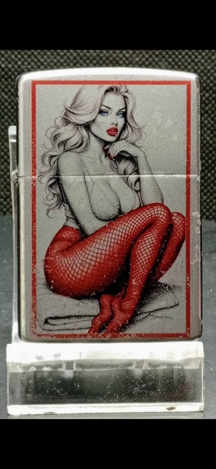 Zippo "Sexy 56" Limited Edition Aansteker, Ophalen of Verzenden, Zo goed als nieuw, Aansteker