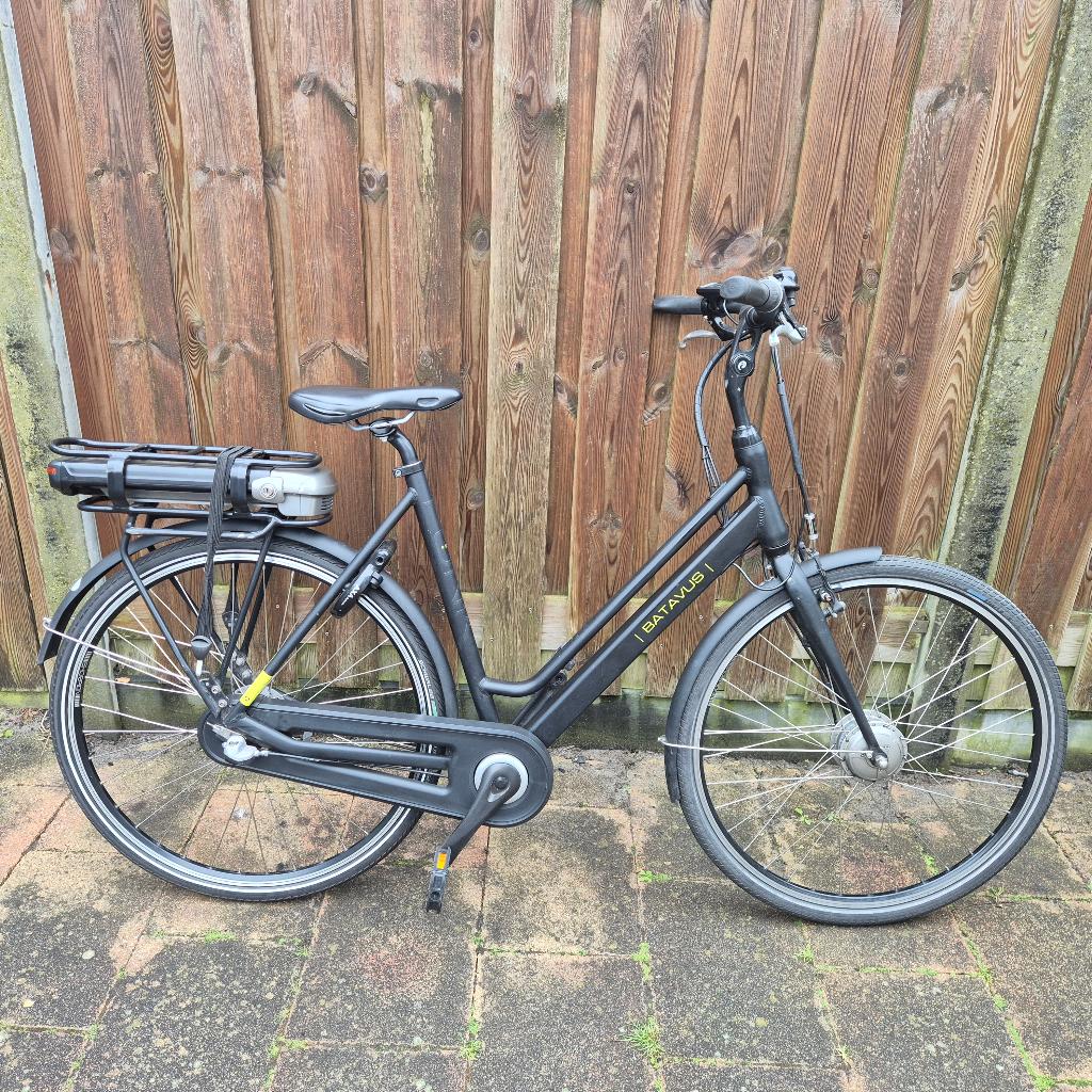 Batavus Fonk - Elektrische damesfiets - 57cm, Fietsen en Brommers, Elektrische fietsen, Ophalen, Gebruikt, Batavus, 55 tot 59 cm