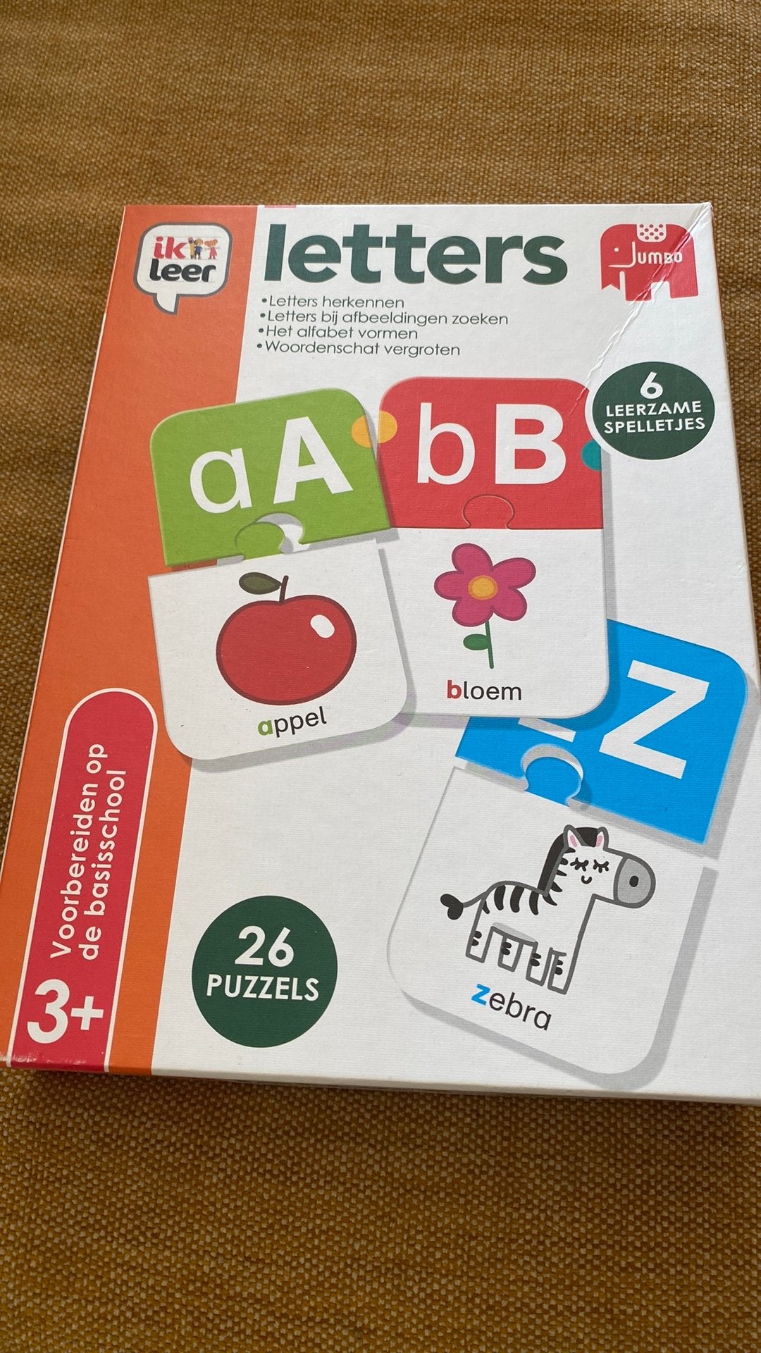 Jumbo ik leer letters, Ophalen of Verzenden, Zo goed als nieuw