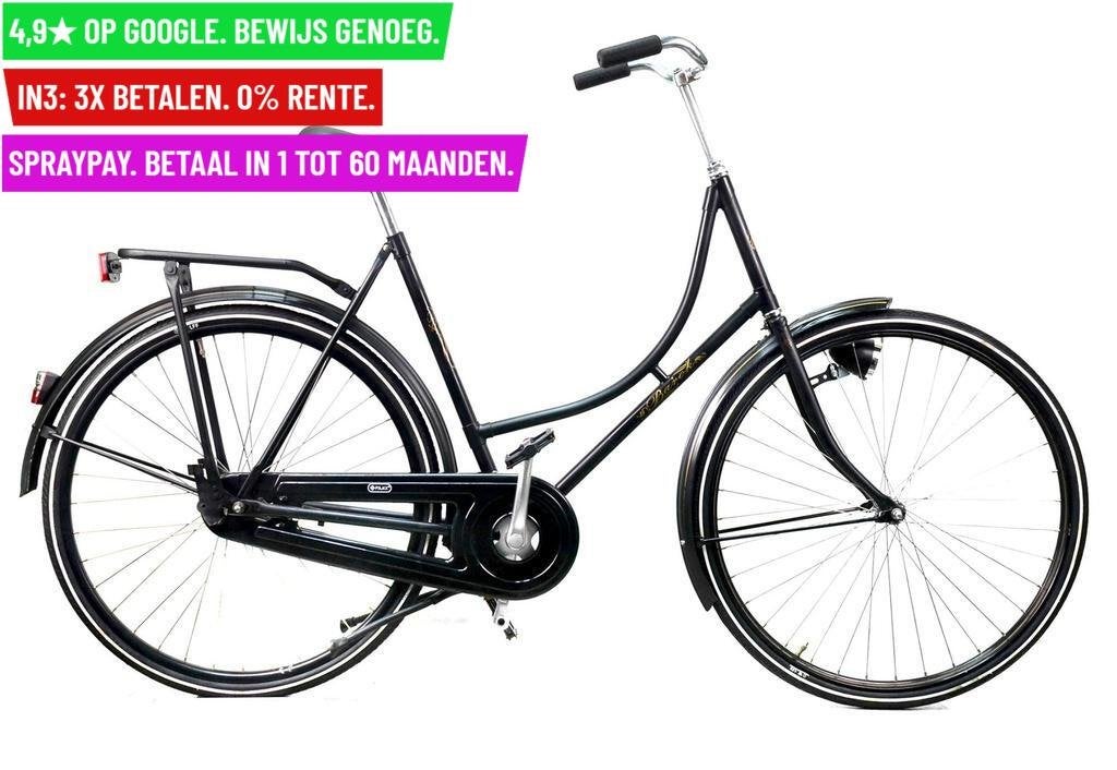 Damesfiets Barok 28"/57cm/1ver - Garantie/Levering, Fietsen en Brommers, Fietsen | Dames | Omafietsen, Gebruikt, 56 cm of meer