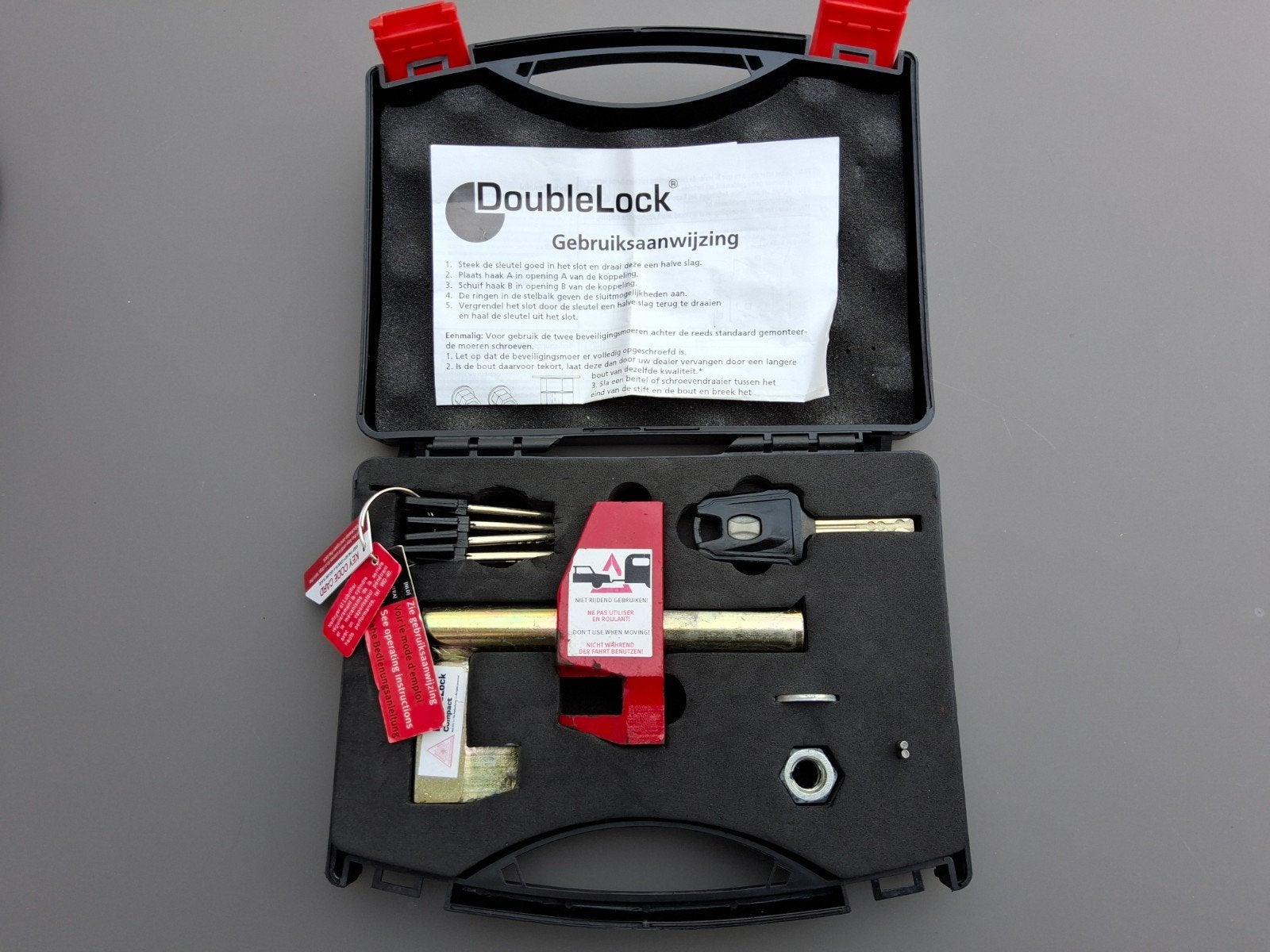 Double Lock Compact Eagle disselslot SCM gecertificeerd, Ophalen, Zo goed als nieuw