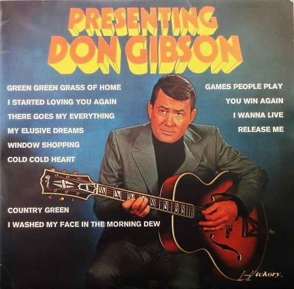 Don Gibson ‎  Presenting... Don Gibson  lp, Gebruikt, 1970 - 1979, 12 inch, Inclusief binnenhoes