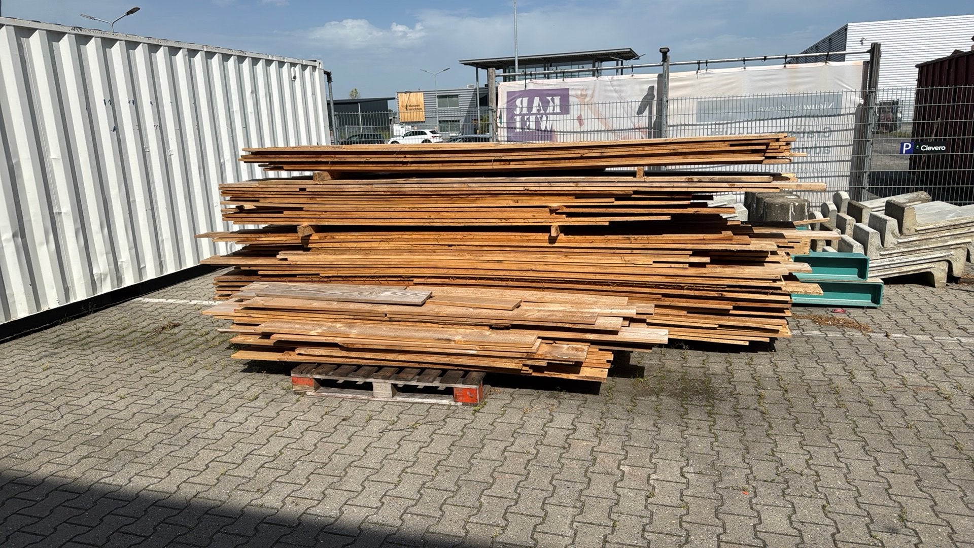 Grote partij gebruikte douglas planken 22x200mm - Rijssen, Doe-het-zelf en Verbouw, Hout en Planken, Gebruikt, Plank, Overige houtsoorten
