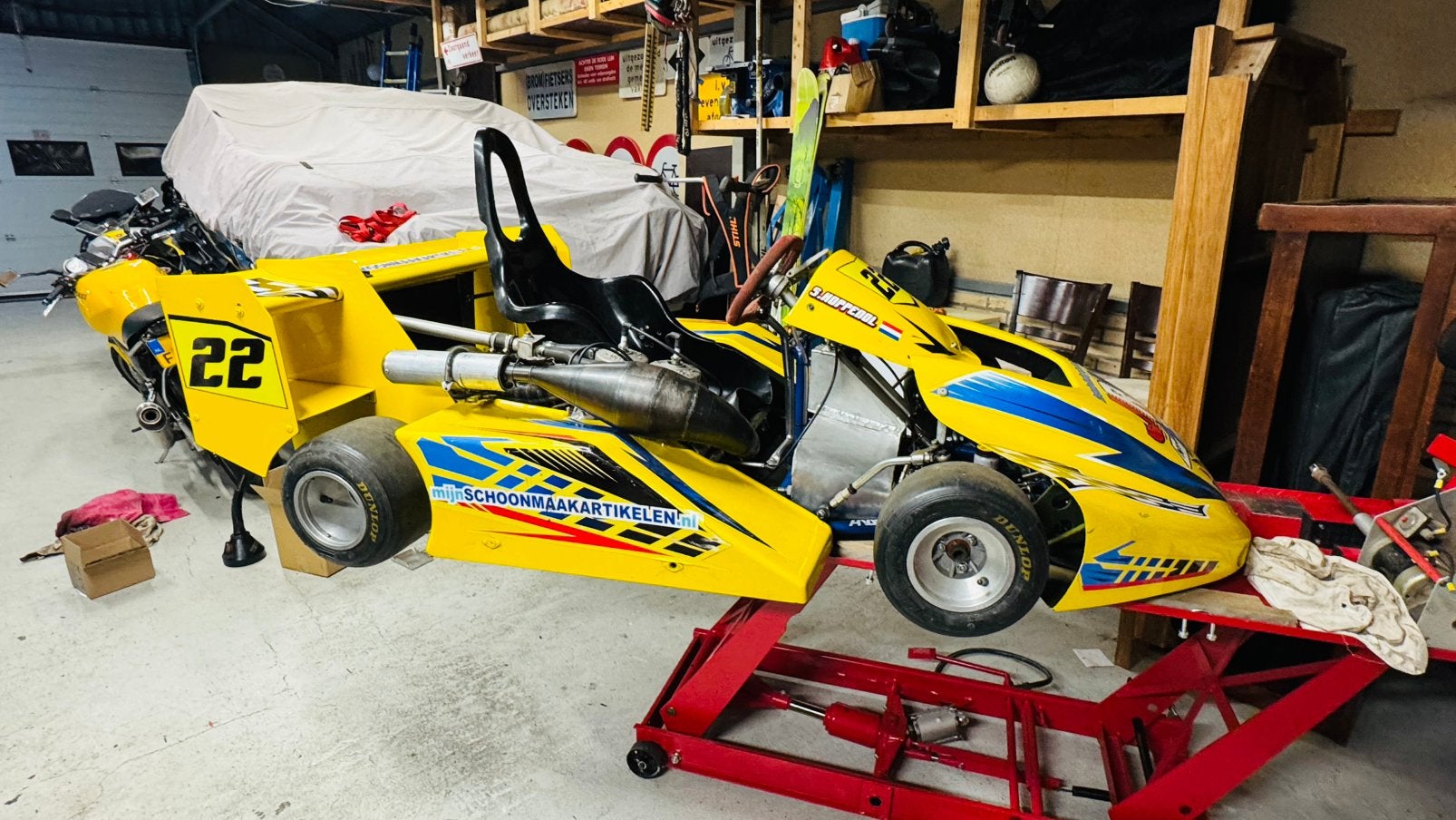 Anderson superkart, 250cc, tm, rotax, Ophalen, Gebruikt, Kart
