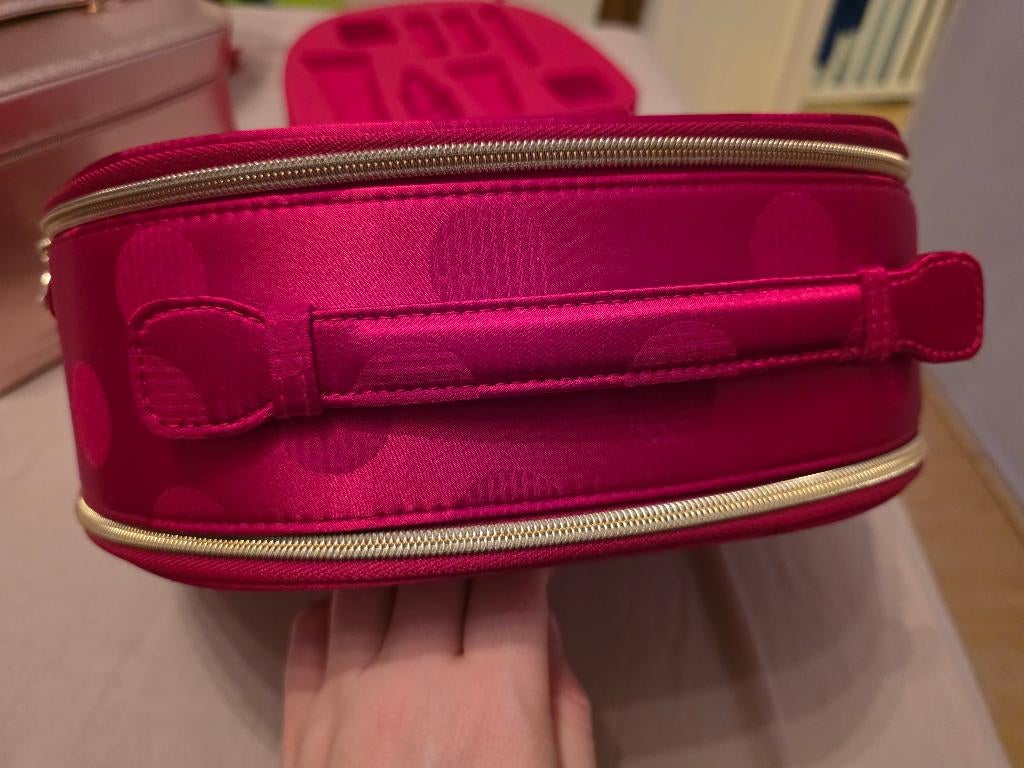 Estee lauder toilettas/ make-up tas 2025, Ophalen of Verzenden, Nieuw, Rood, Dame