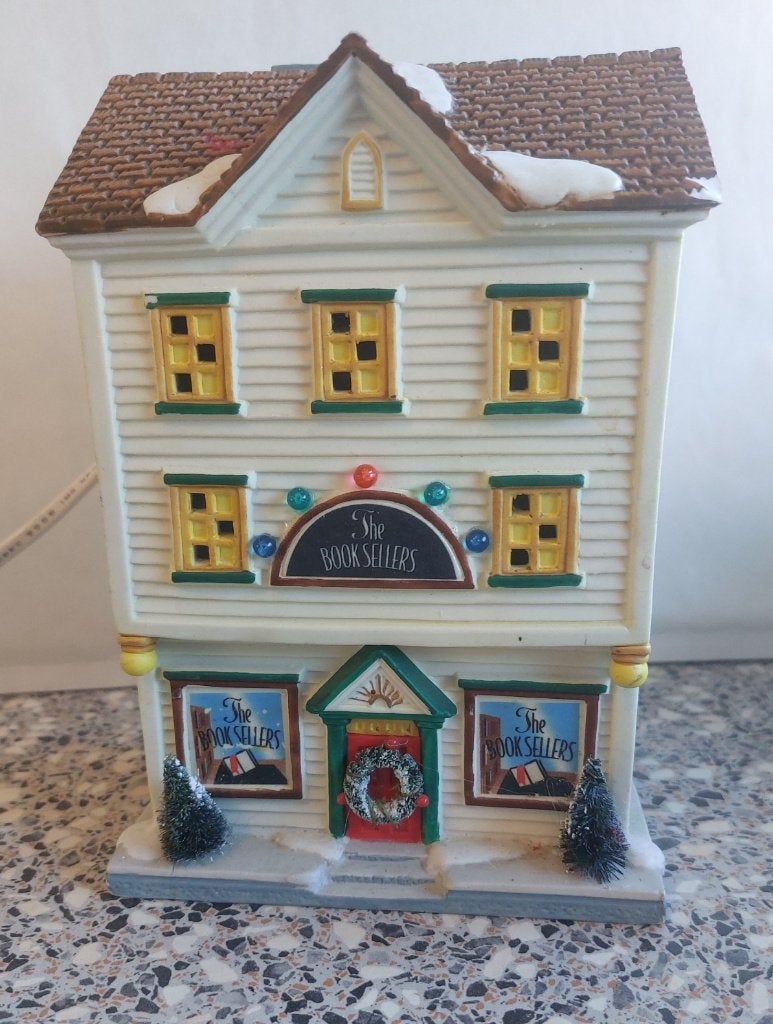 Dickensville Fortune Island Kersthuis The Booksellers, Diversen, Kerst, Ophalen of Verzenden, Zo goed als nieuw