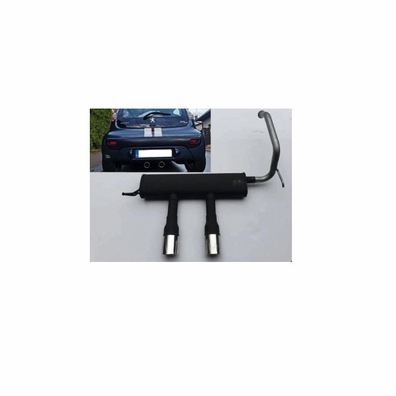 123 SPORTUITLAAT TOYOTA AYGO PEUGEOT 107 CITROEN C1 UITLAAT, Auto-onderdelen, Uitlaatsystemen, -, Verzenden, -, Nieuw