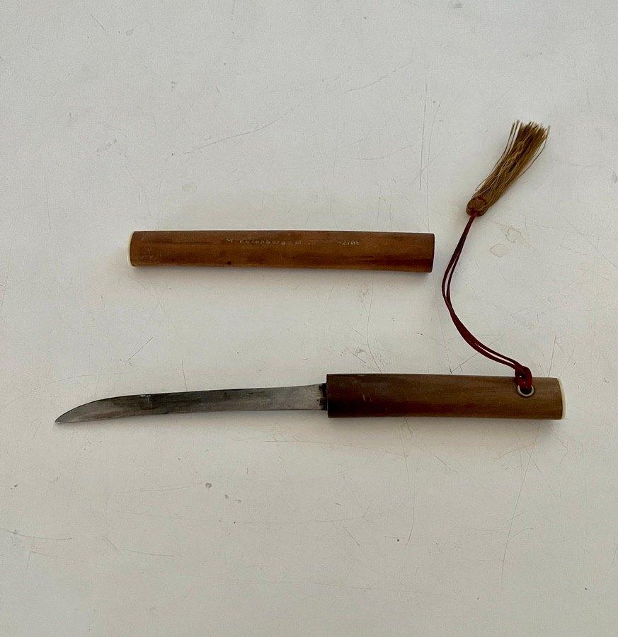 Pennenmesje, Antiek en Kunst, Curiosa en Brocante, Ophalen of Verzenden