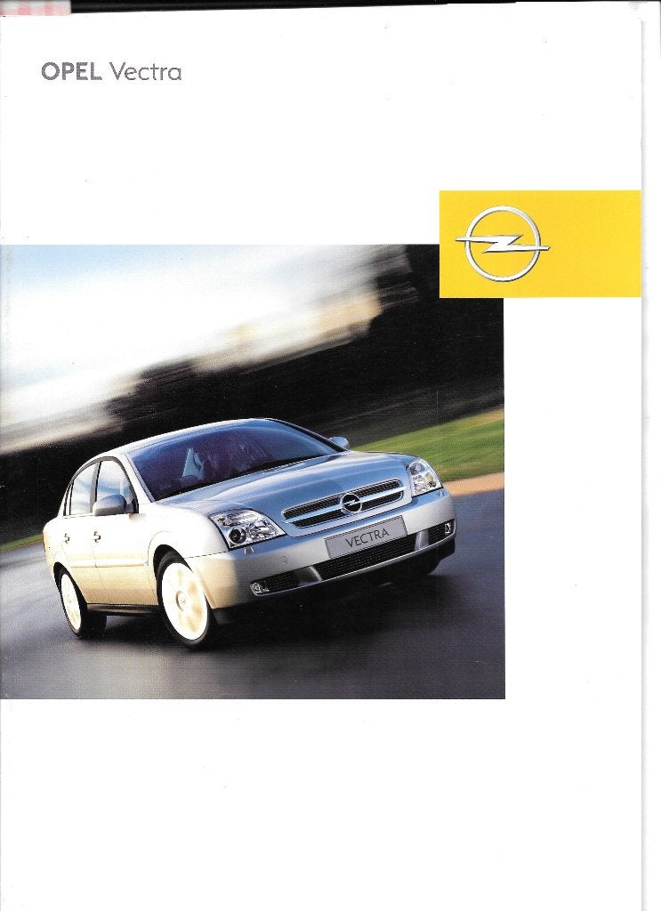 OPEL VECTRA, 3 folders, Ophalen of Verzenden, Zo goed als nieuw, Opel