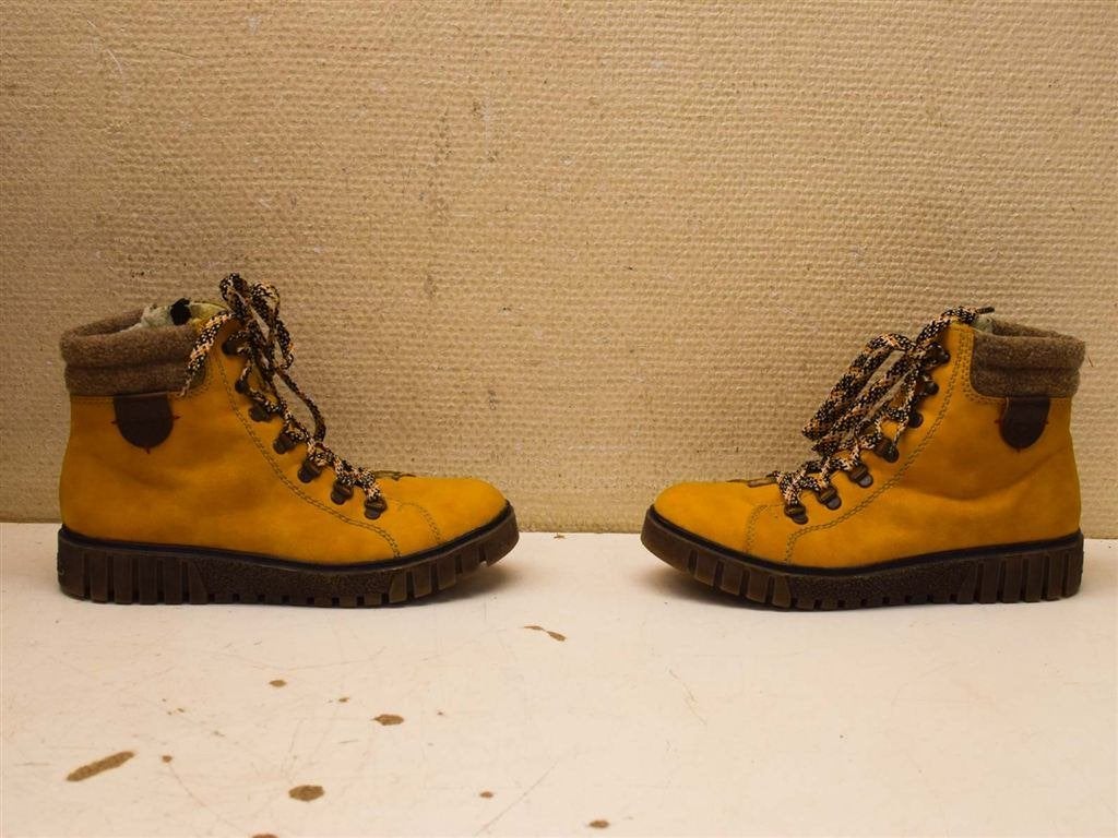 Riekers dames veterboots 52187, Ophalen of Verzenden, Gedragen, Zwart