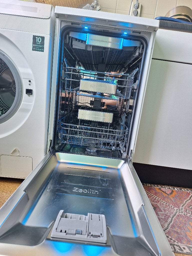 Vaatwasser, Witgoed en Apparatuur, Vaatwasmachines, Ophalen, Minder dan 10 liter, Zo goed als nieuw, 85 tot 90 cm