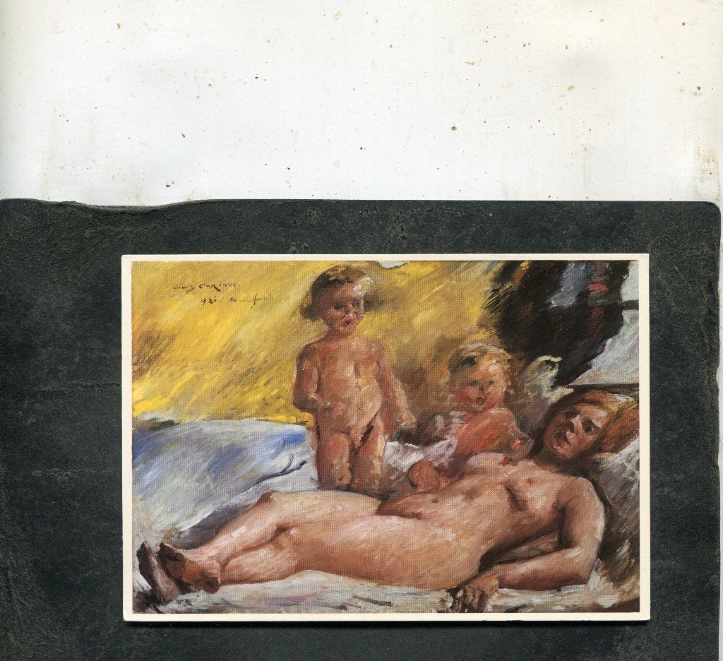 Ansicht Lovis Corinth - Akt mit Putten, Verzenden, 1980 tot heden, Ongelopen