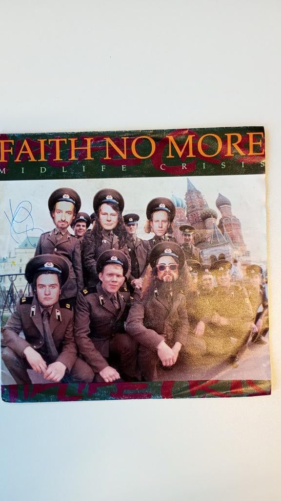 Faith No More - Midlife Crisis 3 track single, Cd's en Dvd's, Vinyl | Rock, Gebruikt, 7 inch, Alternative, Verzenden