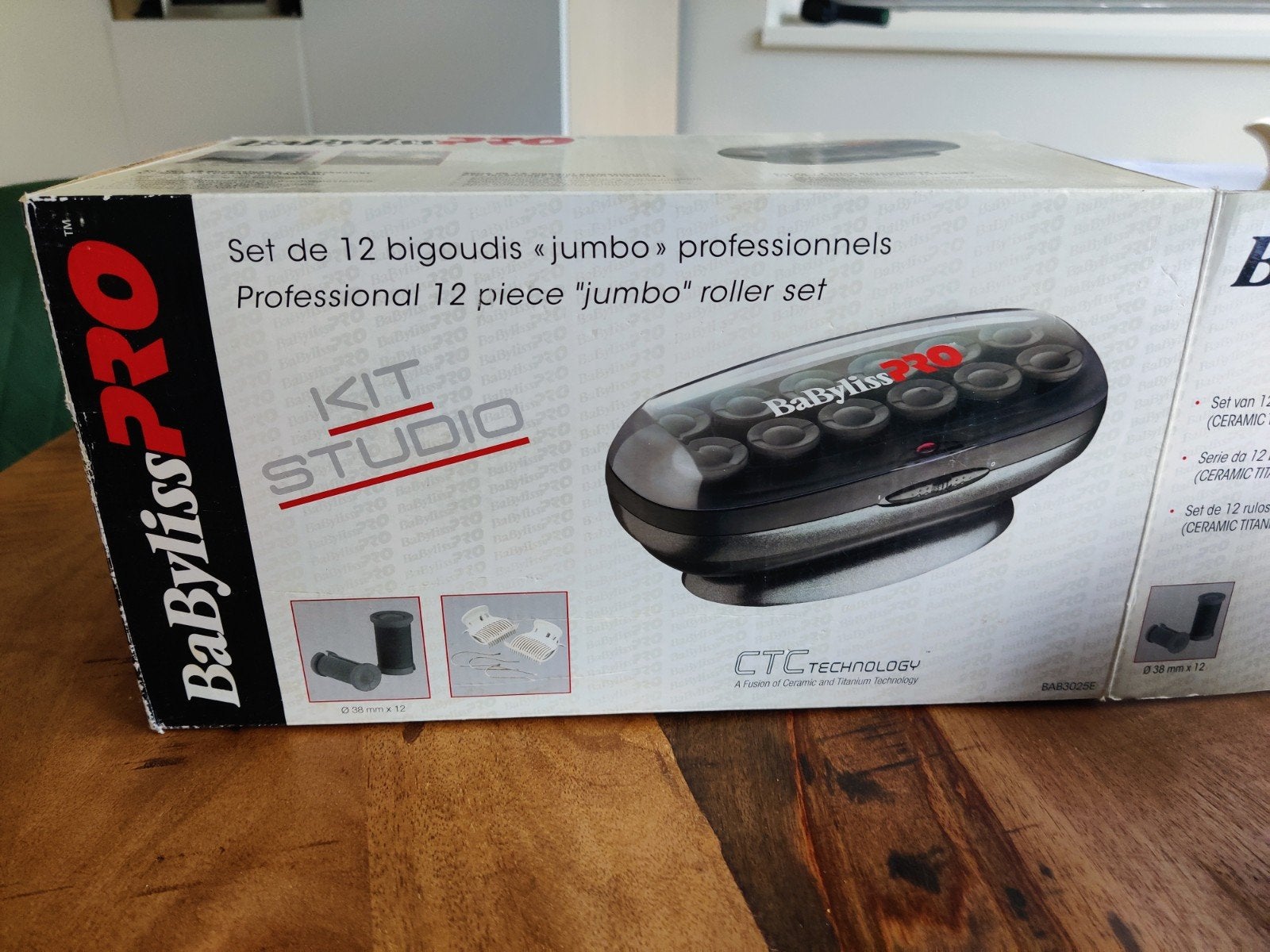 BaByliss PRO Jumbo Roller Set - Complete Set, Ophalen, Zo goed als nieuw, Krultang of Stijltang