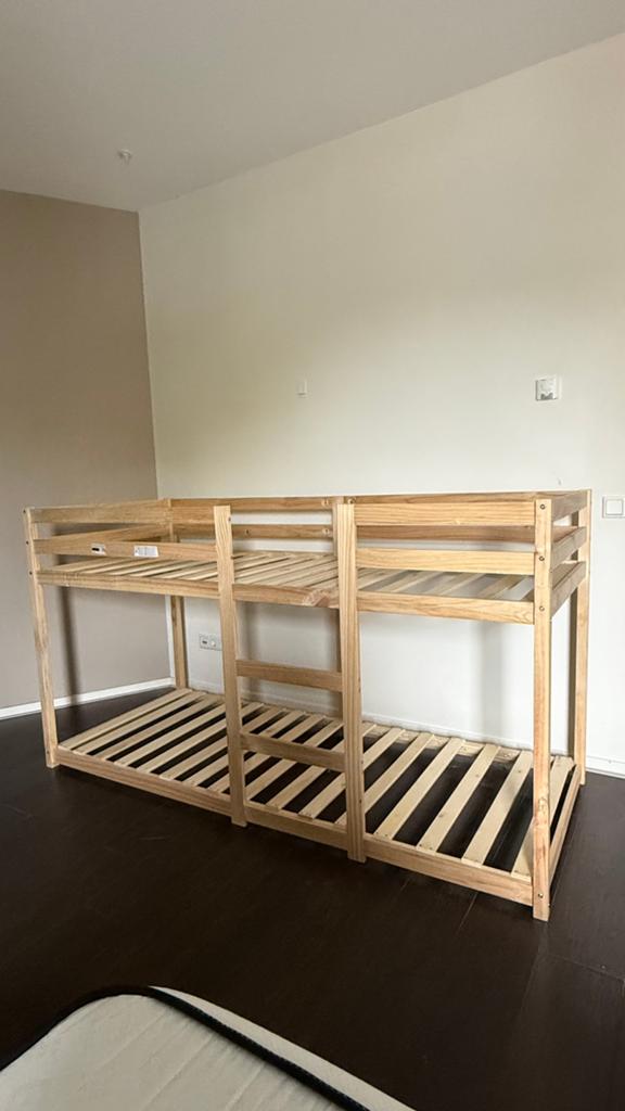 Stapelbed 80x200 cm, zo goed als nieuw, Ophalen, Tweepersoons, Minder dan 160 cm, Zo goed als nieuw