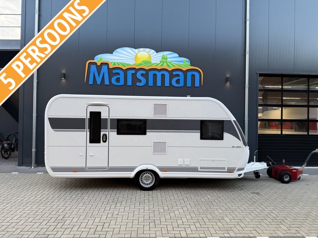 Hobby De Luxe 490 KMF, Caravans en Kamperen, Hobby, 5 tot 6 meter, Schokbreker, Overige