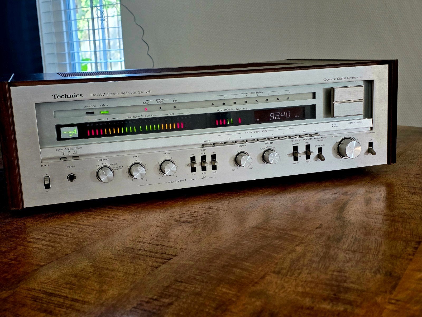 Technics SA-616 Stereo Receiver, Overige merken, Ophalen of Verzenden, Nvt, Nvt