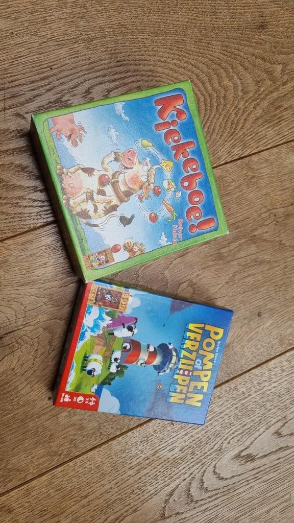 999 games pompen of verzuipen en kiekeboe!, Ophalen, Zo goed als nieuw, 999 games
