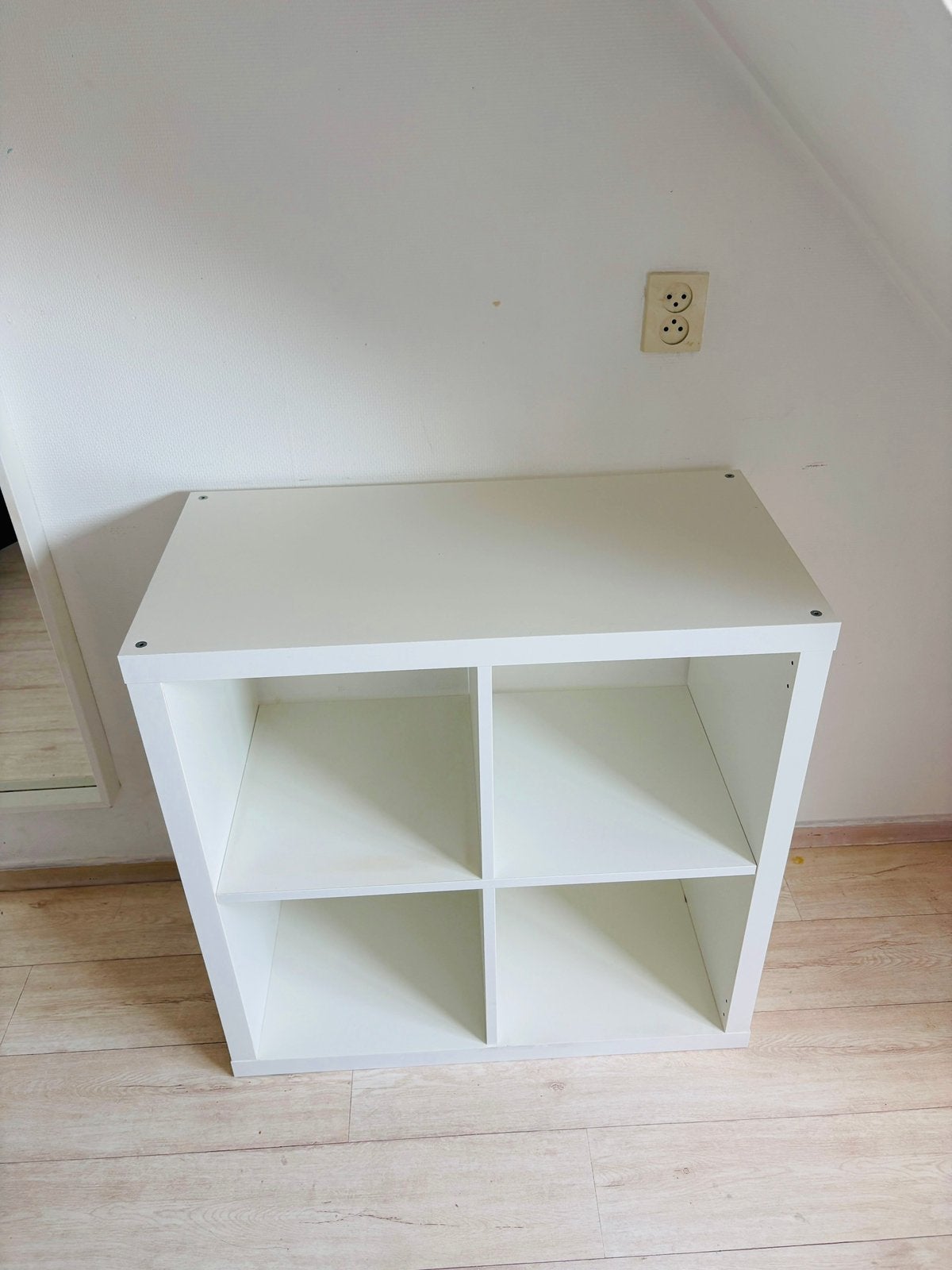 IKEA Kallax open kast wit (in goede staat), Huis en Inrichting, Ophalen, Zo goed als nieuw, Basic