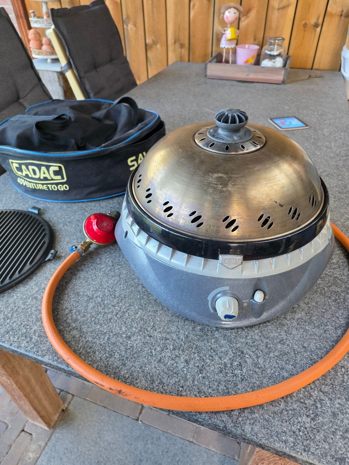 cadac gas BBQ, Ophalen of Verzenden, Gebruikt