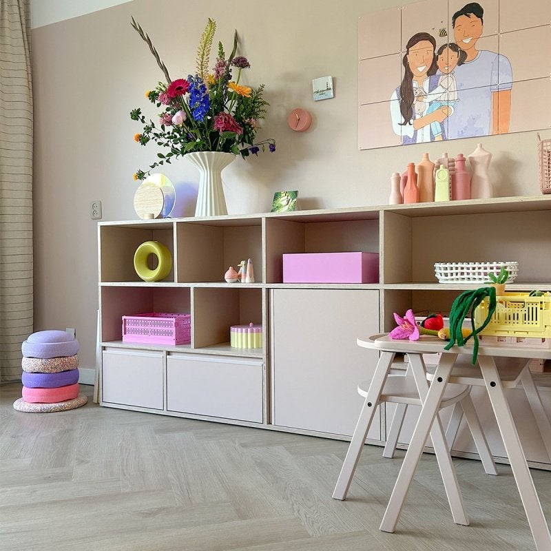 Crystal Visgraat PVC Rigid Click  Houtlook  5 mm  €34,95/m², Blauw, 75 m² of meer, Overige typen, Visgraat click pvc