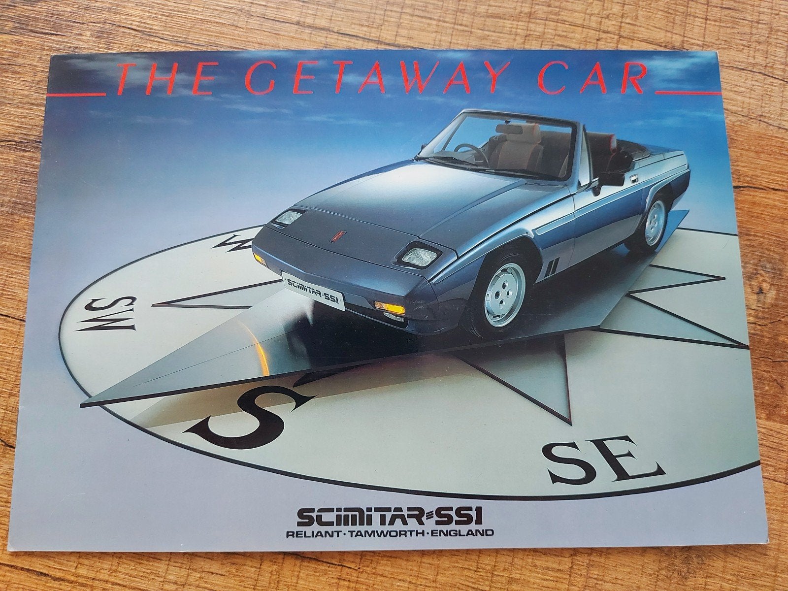 Reliant Scimitar SS1 folder Engelstalig, Ophalen of Verzenden, Zo goed als nieuw, Overige merken
