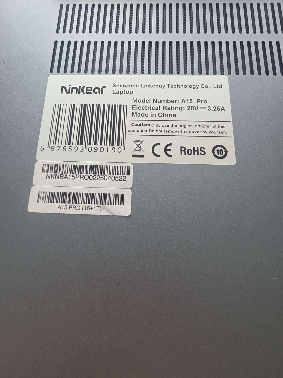 Ninkear A15 Pro Laptop - AMD Ryzen 5, 16GB RAM, 1TB SSD, Computers en Software, Windows Laptops, Met videokaart, 2 tot 3 Ghz, Qwerty