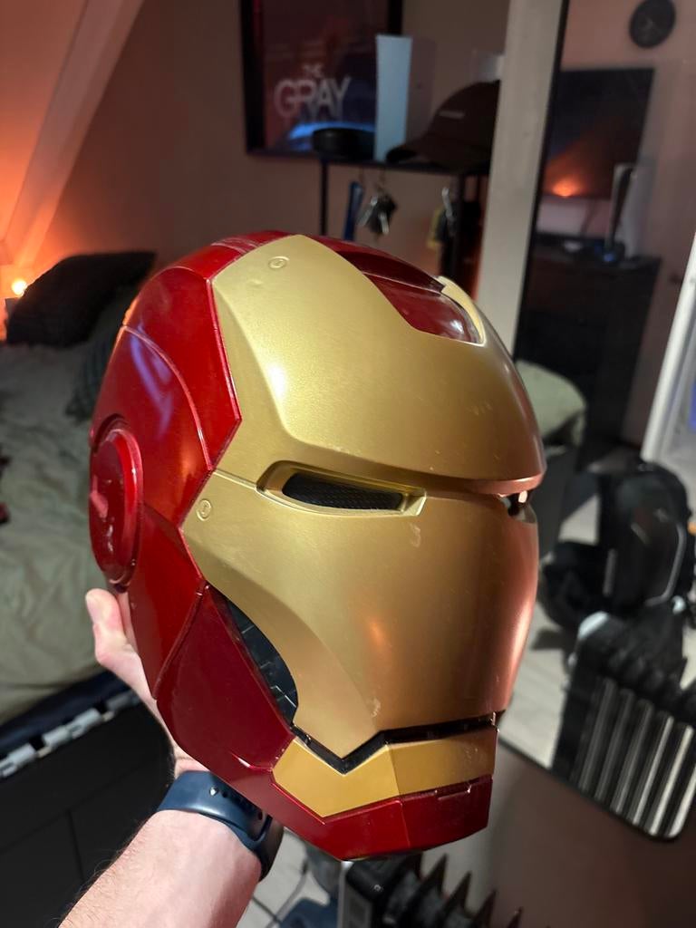 Iron Man Helm Replica mk-3 - Perfect voor Cosplay/Display, Ophalen, Zo goed als nieuw