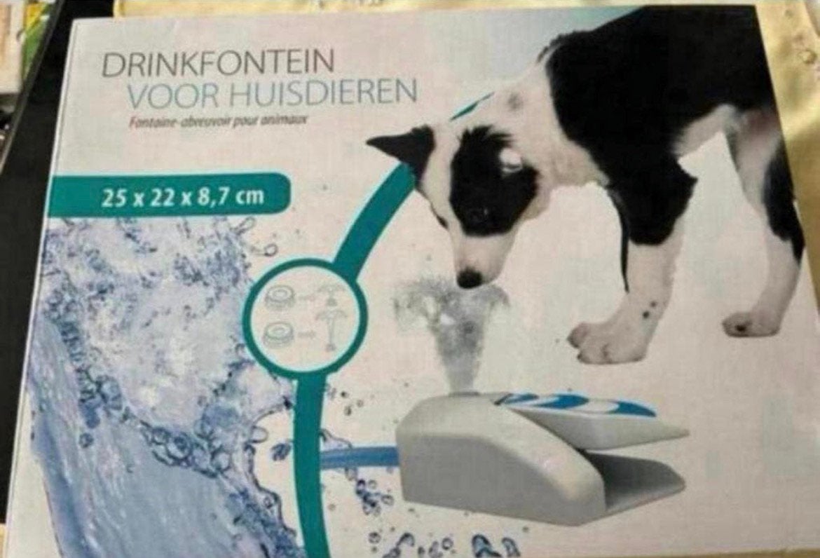 Drinkfontein voor huisdier. Nieuw, Dieren en Toebehoren, Ophalen of Verzenden, Nieuw