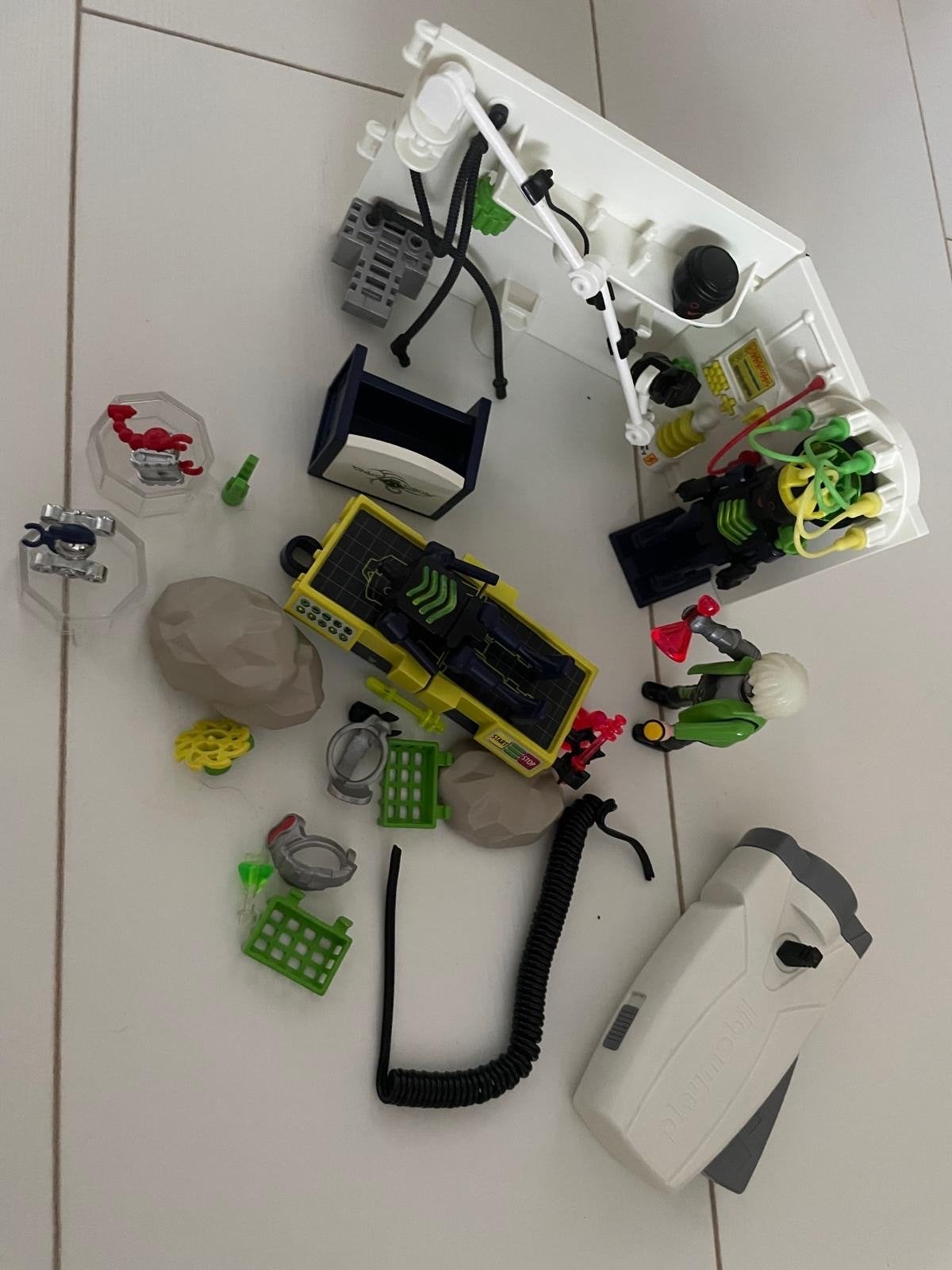 Playmobil Gangster Laboratorium 4880 - Snoertje gebroken, Ophalen of Verzenden, Gebruikt