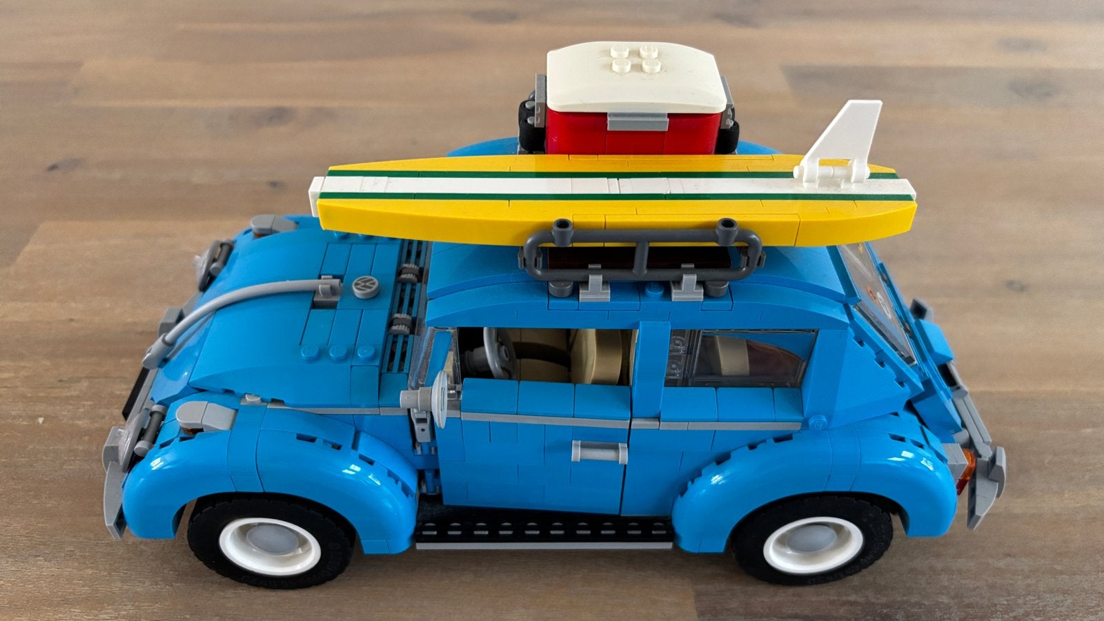 LEGO Creator Expert Volkswagen Kever 10252 met surfplank, Ophalen of Verzenden, Zo goed als nieuw, Overige merken